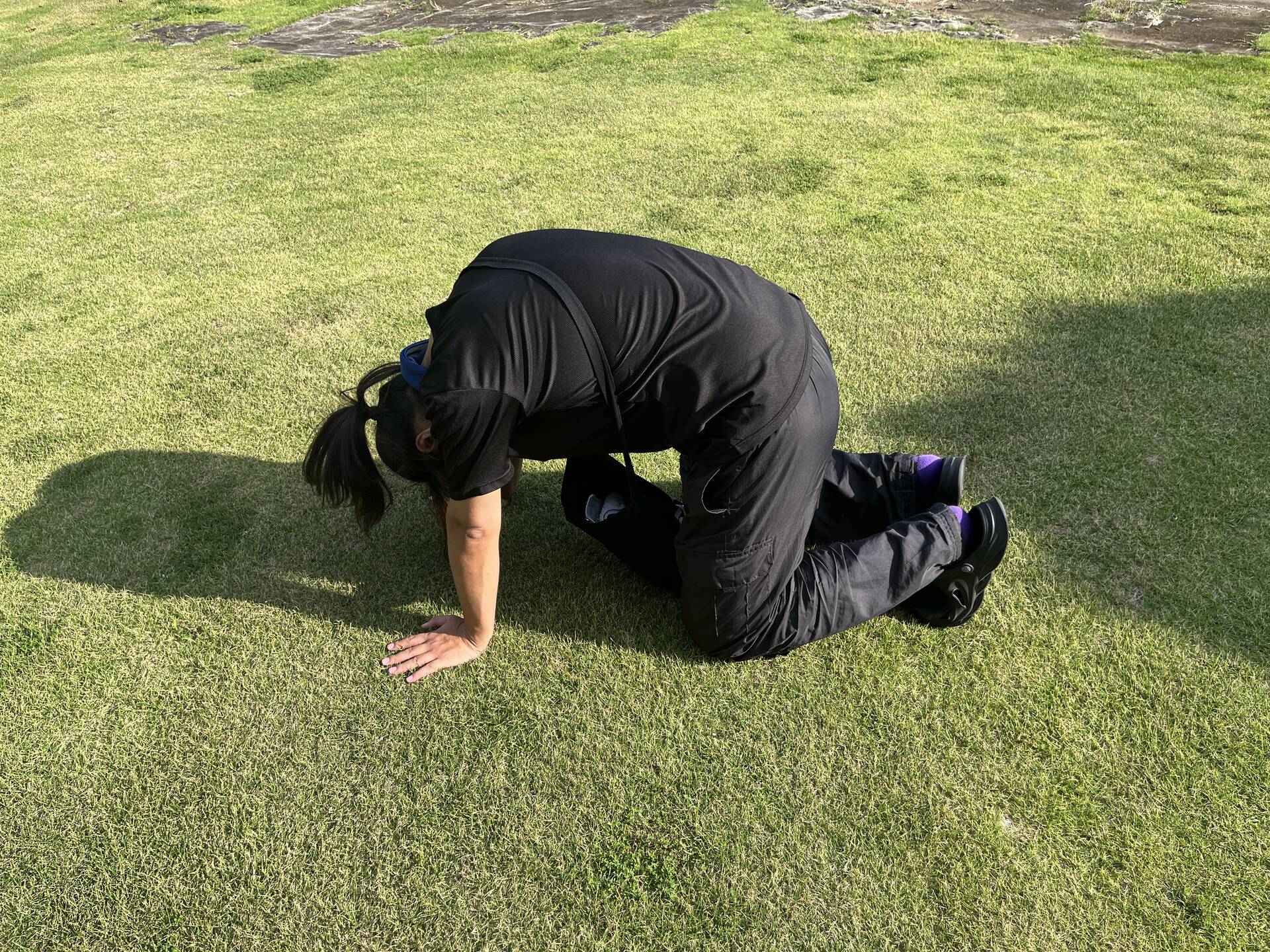 お盆最終日にパトロール